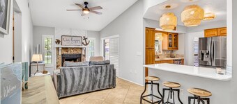 Pool Home That Backs Up to Water- Only 20 Miles to Beautiful Florida Beaches!