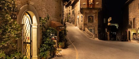 Entrada de la propiedad