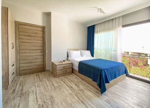 Standard Room, 1 Double Bed, Sea View, Garden Area | Premium bedding, travel crib, free WiFi, bed sheets