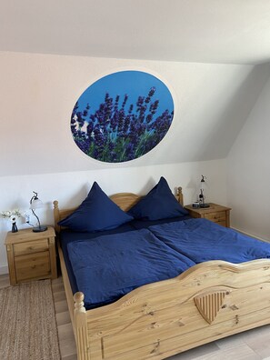 3 bedrooms, free WiFi, bed sheets - Vacation home am Bergl (Mücka)