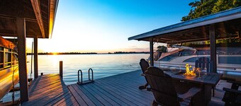 Best Sunsets on Indian Lake. Perfect for fall & winter escapes! Close to skiing.