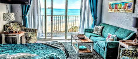 Smart TV, DVD player, books, computer monitors