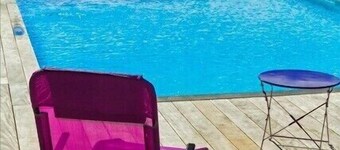 Quiet, sheltered villa set against the maquis, 500m from the beach, sea and mountain views