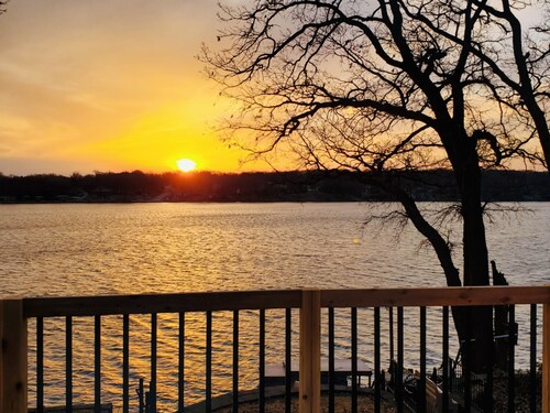 Stylish, Fully Renovated Lakefront Home on East Lake Okoboji with Private Dock!