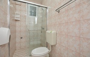 Shower, hair dryer