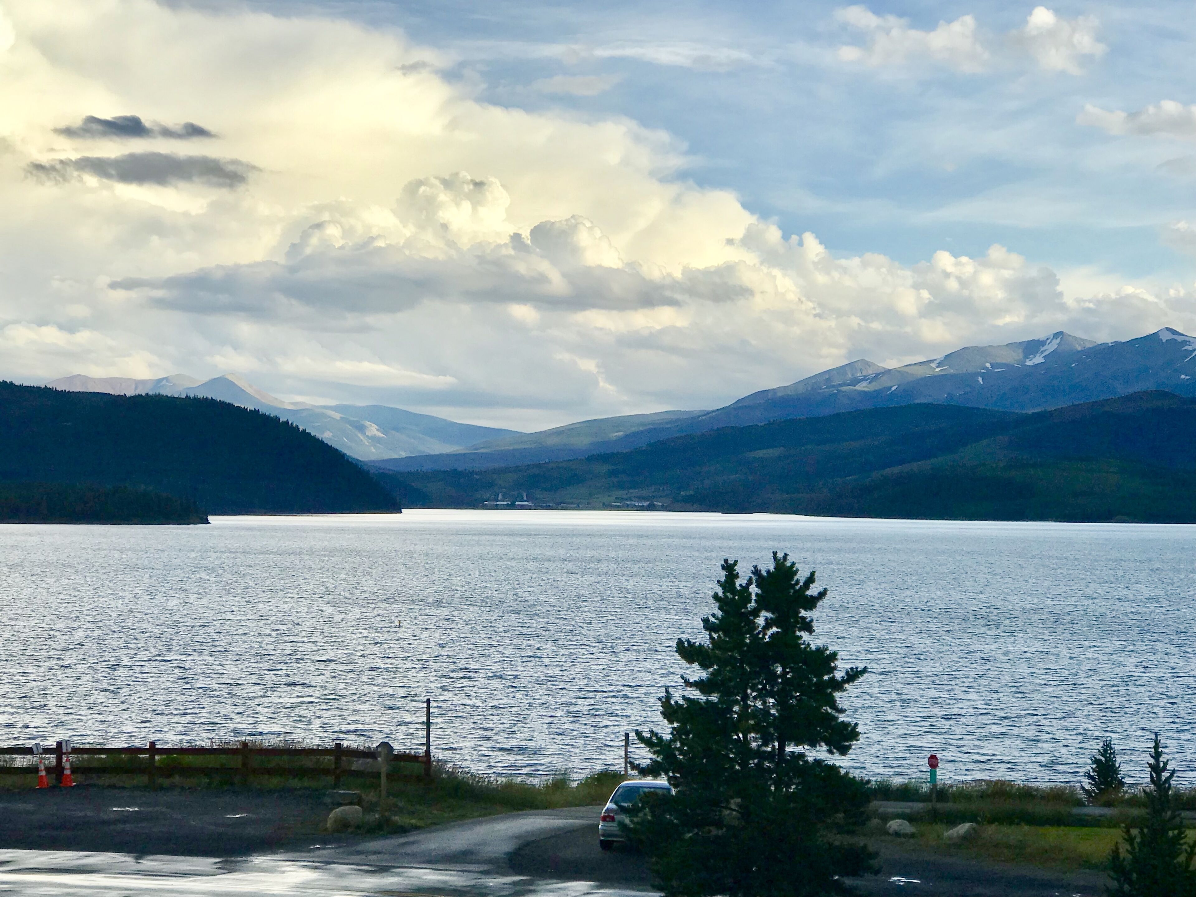 Balcony View of Lake Dillon