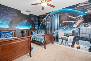 8 bedrooms, iron/ironing board, travel crib, free WiFi
