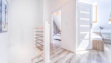 2 makuuhuonetta, vauvan matkasänky, ilmainen Wi-Fi, vuodevaatteet