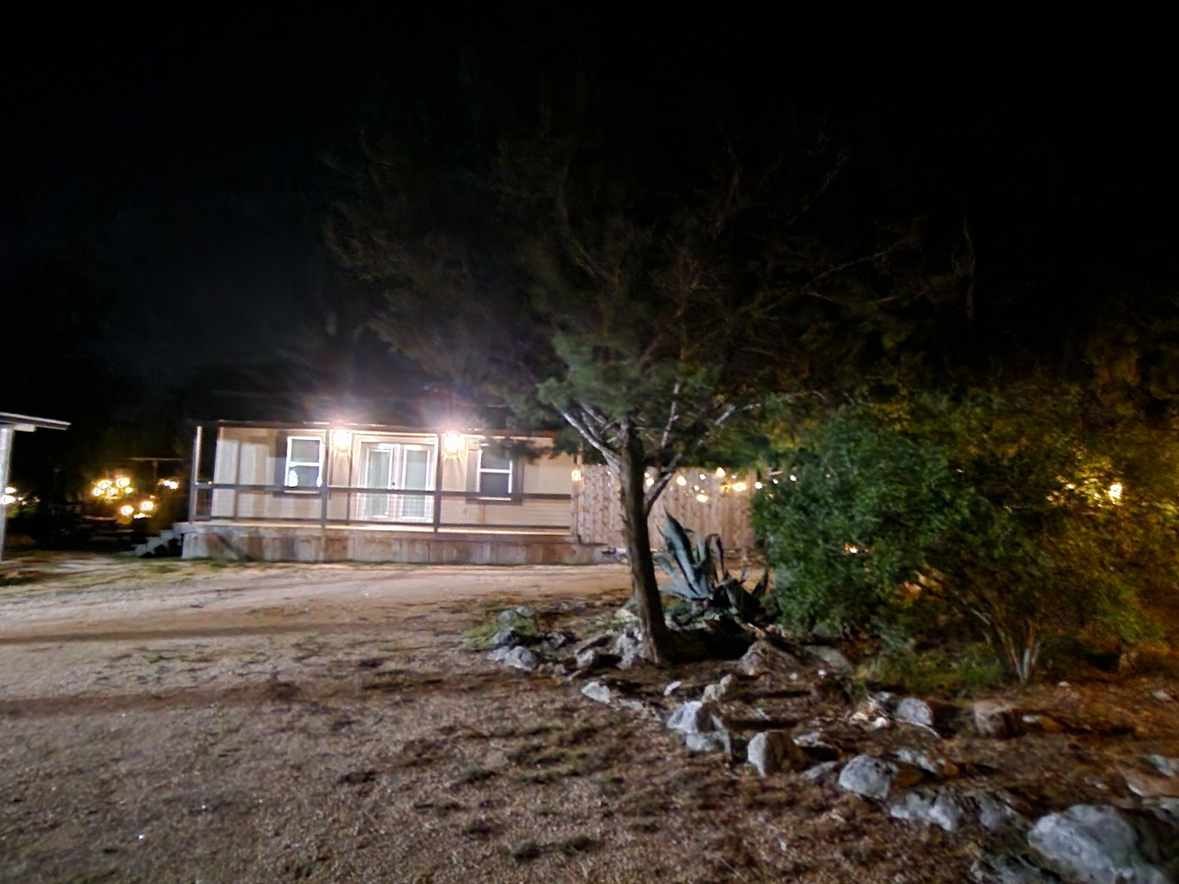 The Cedar Retreat nestled inside a quiet country setting