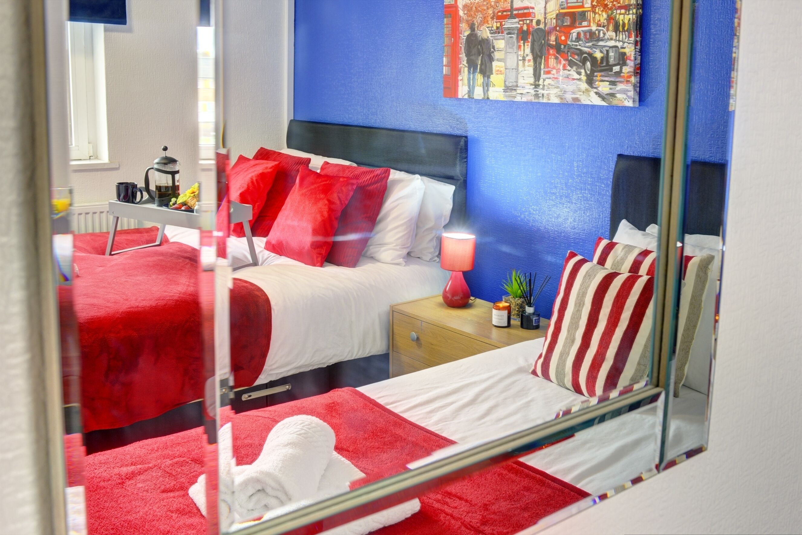 3 bedrooms, iron/ironing board, travel cot, free WiFi