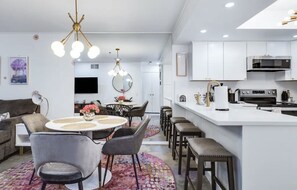 Fridge, microwave, oven, stovetop - Beautiful Contemporary Condo 2 blocks To Downtown. Exceptionally Immaculate! ##  (Palm Springs)