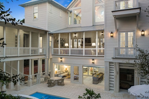 5⭐️ home w/CARR HOUSE!PVT POOL!DUNE BUGGY!6 Seater GOLF CART!5 min walk 2 beach!