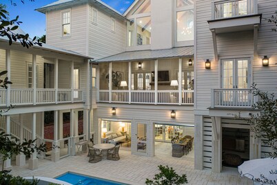 5⭐️ home w/CARR HOUSE!PVT POOL!DUNE BUGGY!6 Seater GOLF CART!5 min walk 2 beach!