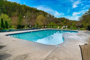 Indoor pool, outdoor pool