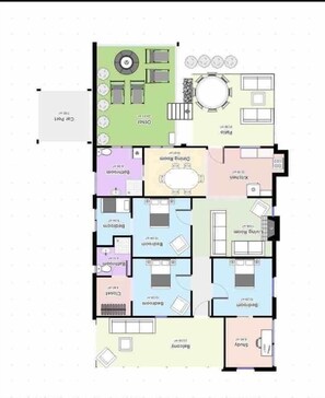 Floor plan - Heritage Cottage with Hot Tub in Wine Country (Stanthorpe)