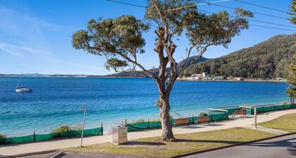 4 South Pacific Across the road from Shoal Bay beach.