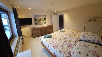 3 chambres, fer et planche Ă repasser, Wi-Fi gratuit, draps fournis