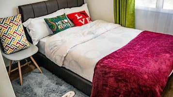 1 chambre, Wi-Fi gratuit, draps fournis