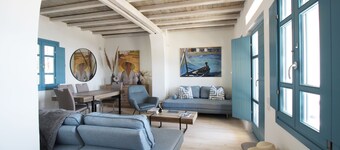 Fully equipped island villa in Triantaros Tinos , Cyclades