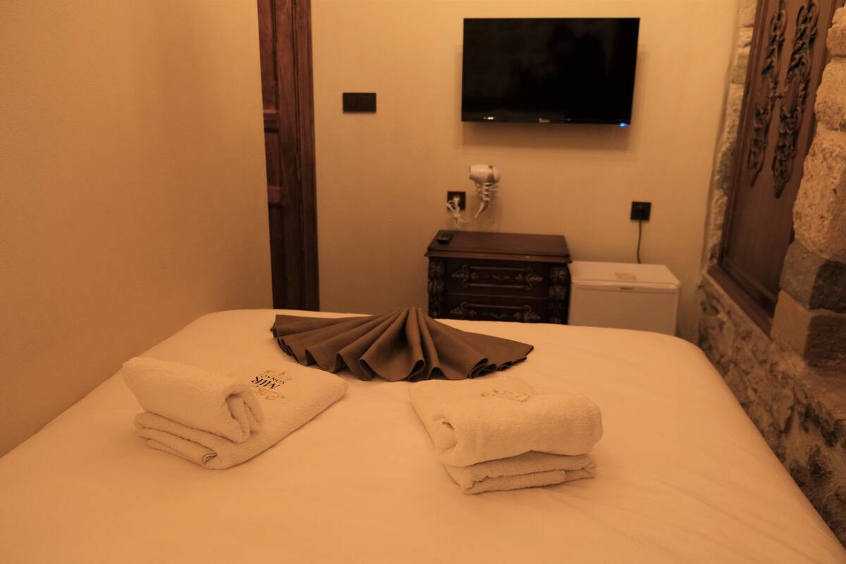 Wifi gratis y ropa de cama