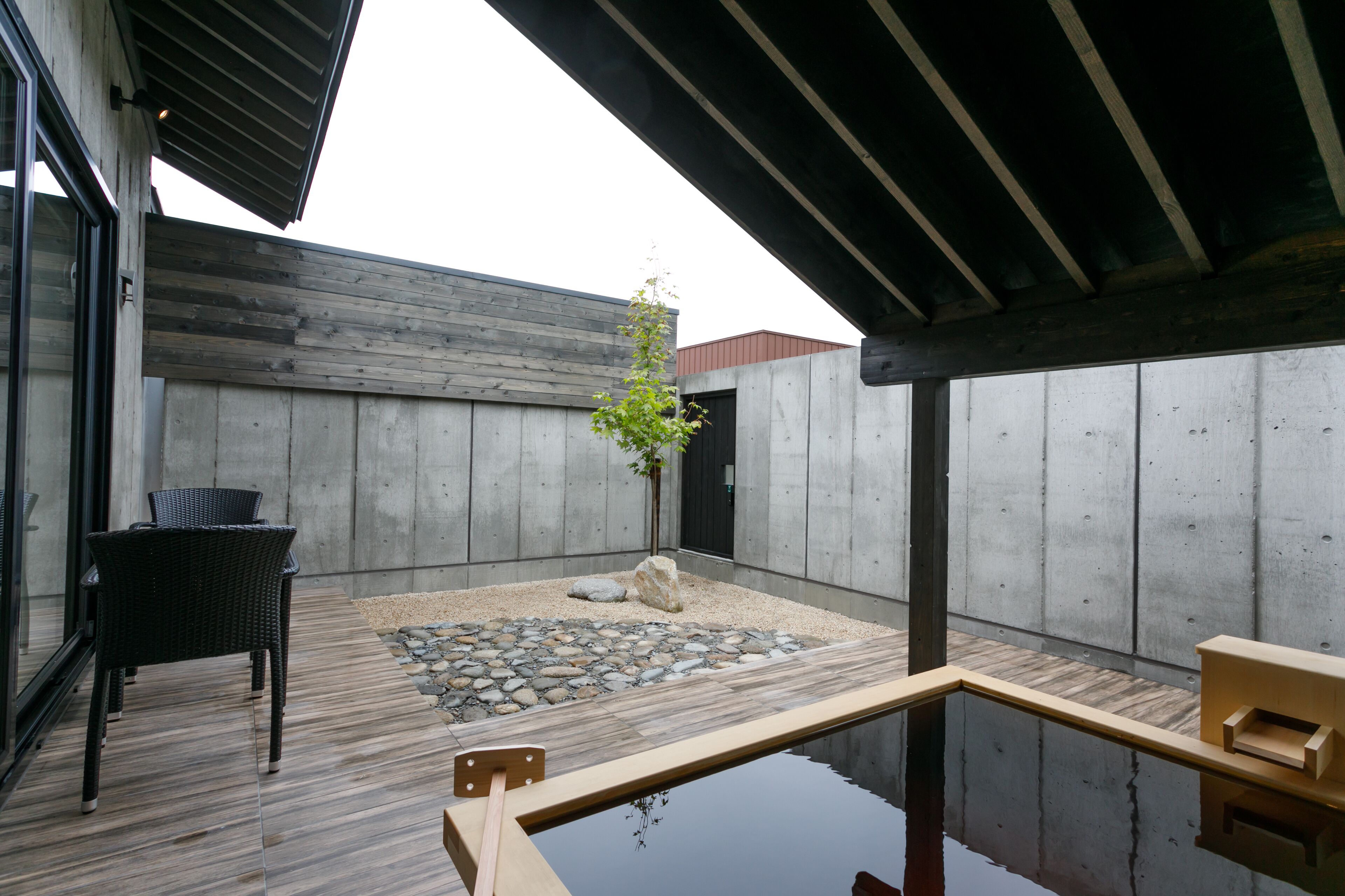 Standard Twin Room with Open Air bath - Non-Smoking | Individually furnished, free WiFi, bed sheets