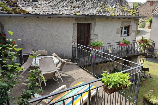 entrée et terrasse close