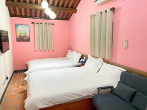 家庭四人房 | 免费 WiFi