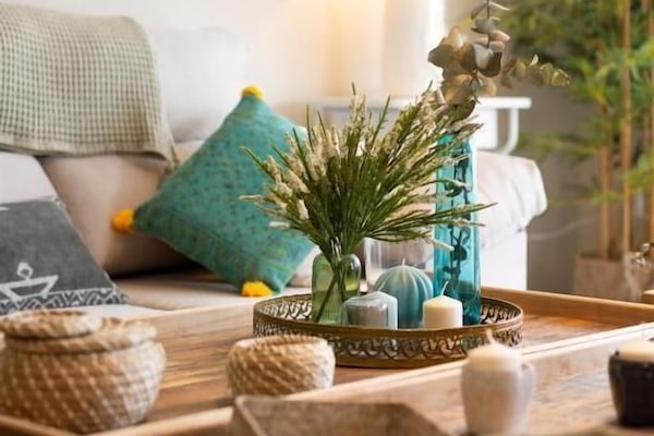 Leilighet – superior | Safe på rommet, strykejern/-brett, wi-fi (inkludert) og sengetøy