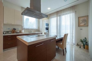 Microwave, oven, stovetop, dishwasher - Alexandar Suits & Spa 401 (Budva)