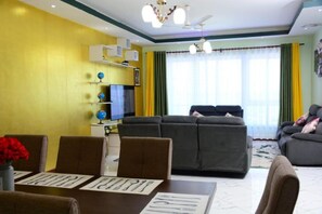 Living area - Stay.Plus Nyali Furnished Apartments (Mombasa)