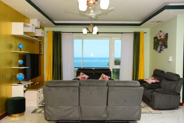 Living area - Stay.Plus Nyali Furnished Apartments (Mombasa)
