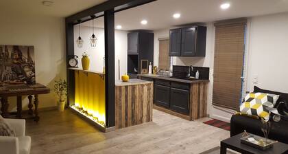 Unusual housing: Containers in a green and quiet setting