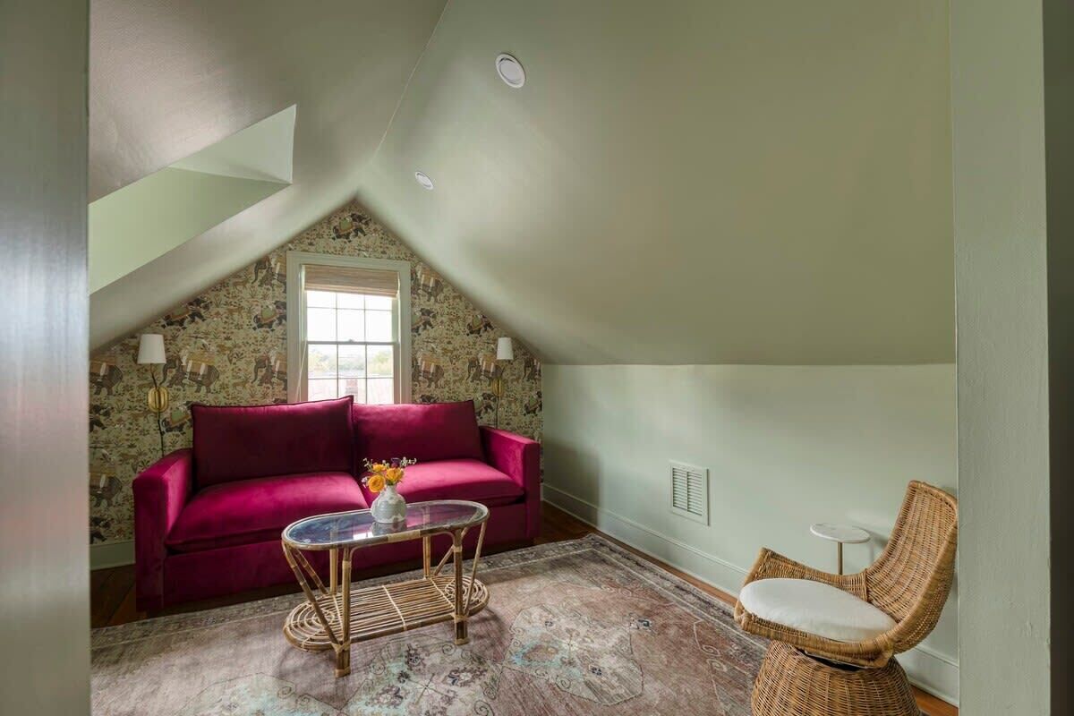 Third Floor Walkup King Suite includes Breakfast
