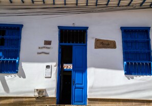 Façade de l’hébergement