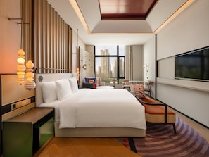 Suite, 1 Bedroom, Club lounge access | Down duvets, free minibar, in-room safe, individually decorated - Hotel Indigo Xiamen Haicang by IHG (Xiamen)
