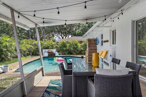 Pool - Sunny St Pete! Quick Drive to Beach, Private Pool, Pet Friendly (Seminole)