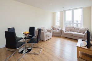 Apartment, 2 Queen Beds | Living room - Golden Heights Apartment 6 - 2BR With Parking (Maidstone)