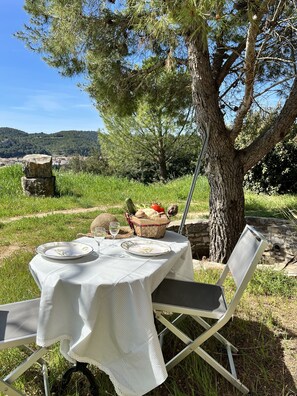 Udendørs spisemuligheder