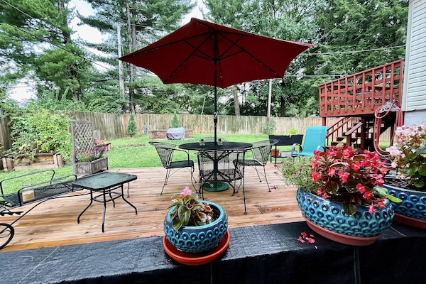 Udendørs spisemuligheder