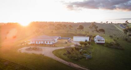 The Farmhouse At Harry Scotts Vineyard. The Views!