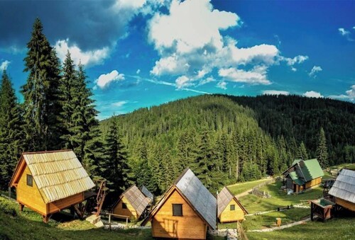 Romantic sky view bungalow for 3people