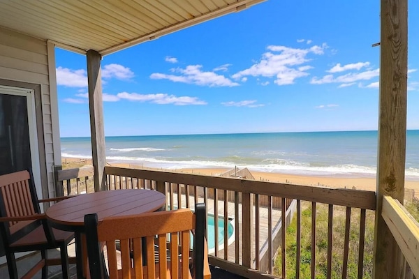 Views off balcony. Master Bedroom and Living Room have direct access.
