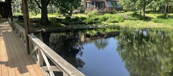 Escape to a Northwoods Cabin with private island!