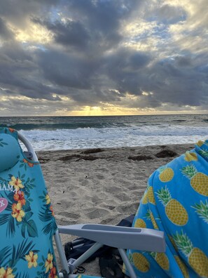 Beach nearby