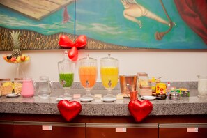 Petit déjeuner buffet compris tous les jours