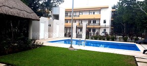 Alberca al aire libre 