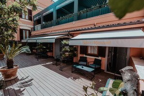 Uitzicht vanuit accommodatie