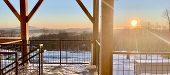 Mountainside Luxury 2-Level Condo at Okemo. Ski-In/Out.