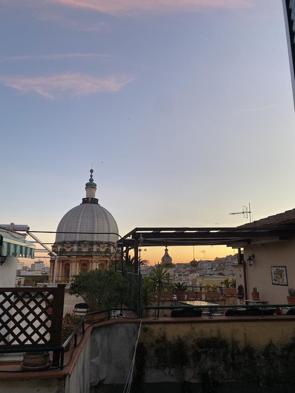 Vue depuis l’hébergement