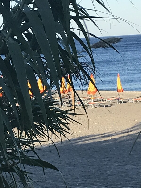 In Strandnähe, Strandtücher